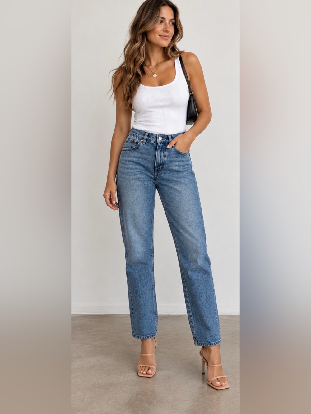 Madewell Straight-Leg Jeans in Light Blue Denim